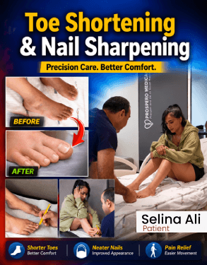 Selina Ali Toe Shortening & Nail Sharpening